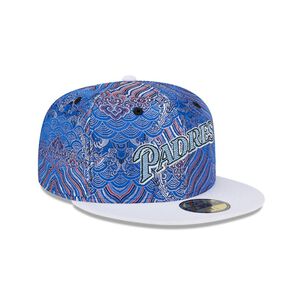 Gorra 59fifty Mlb San Diego Padres Wave Fill Blue