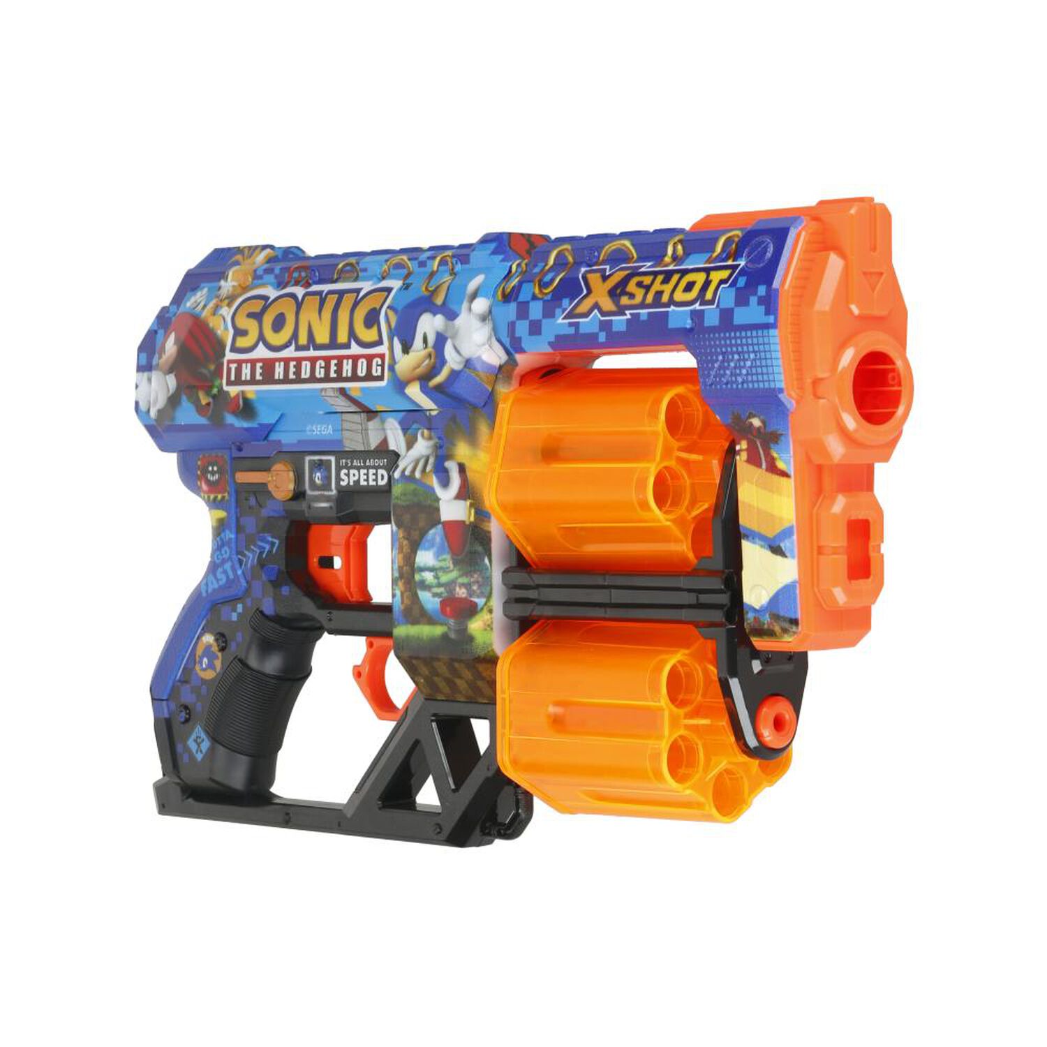 Lanzador X-shot Sonic 12 Dardos image number 0.0