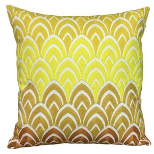 Funda Bordada Para Cojin 45x45cm Cierre Oculto Algodon