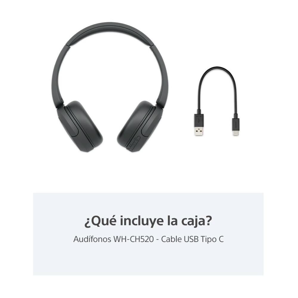 Aud&iacute;fonos Bluetooth Sony WH-CH520/BZ UC image number 2.0