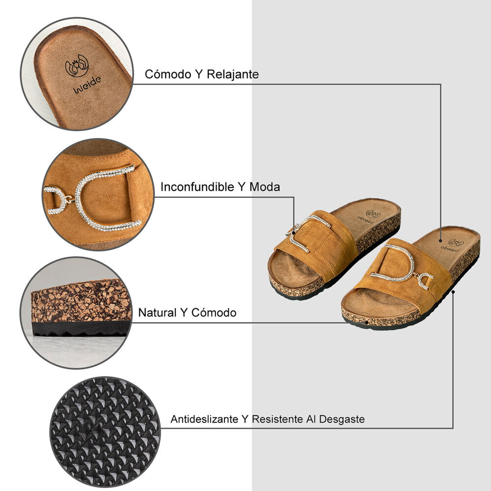 Sandalias Mujer Casual Confort Hebilla Weide Qiu358 image number 7.0