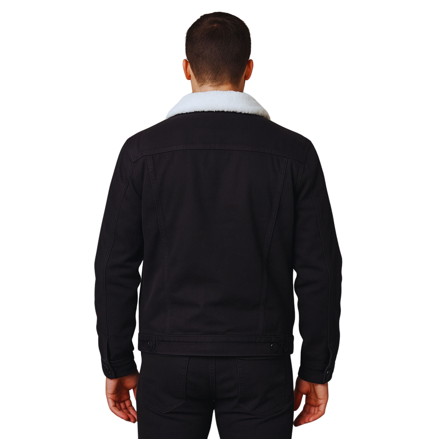 Chaqueta Denim Forro Polar Hombre image number 1.0