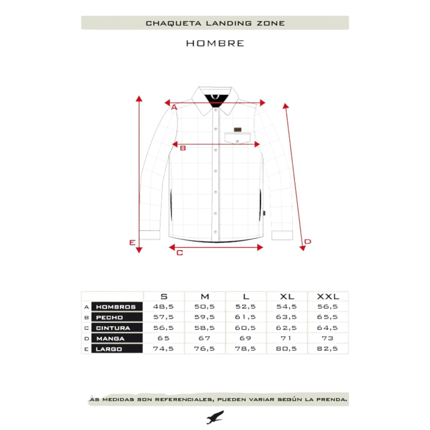 Chaqueta Parka Landing Zone Taupe Hombre Falcone image number 4.0