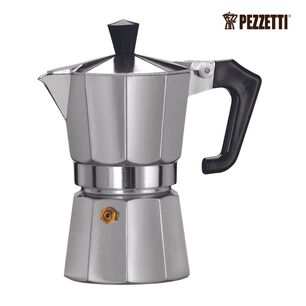 Cafetera Italexpress Alum.3 Tazas Plateada