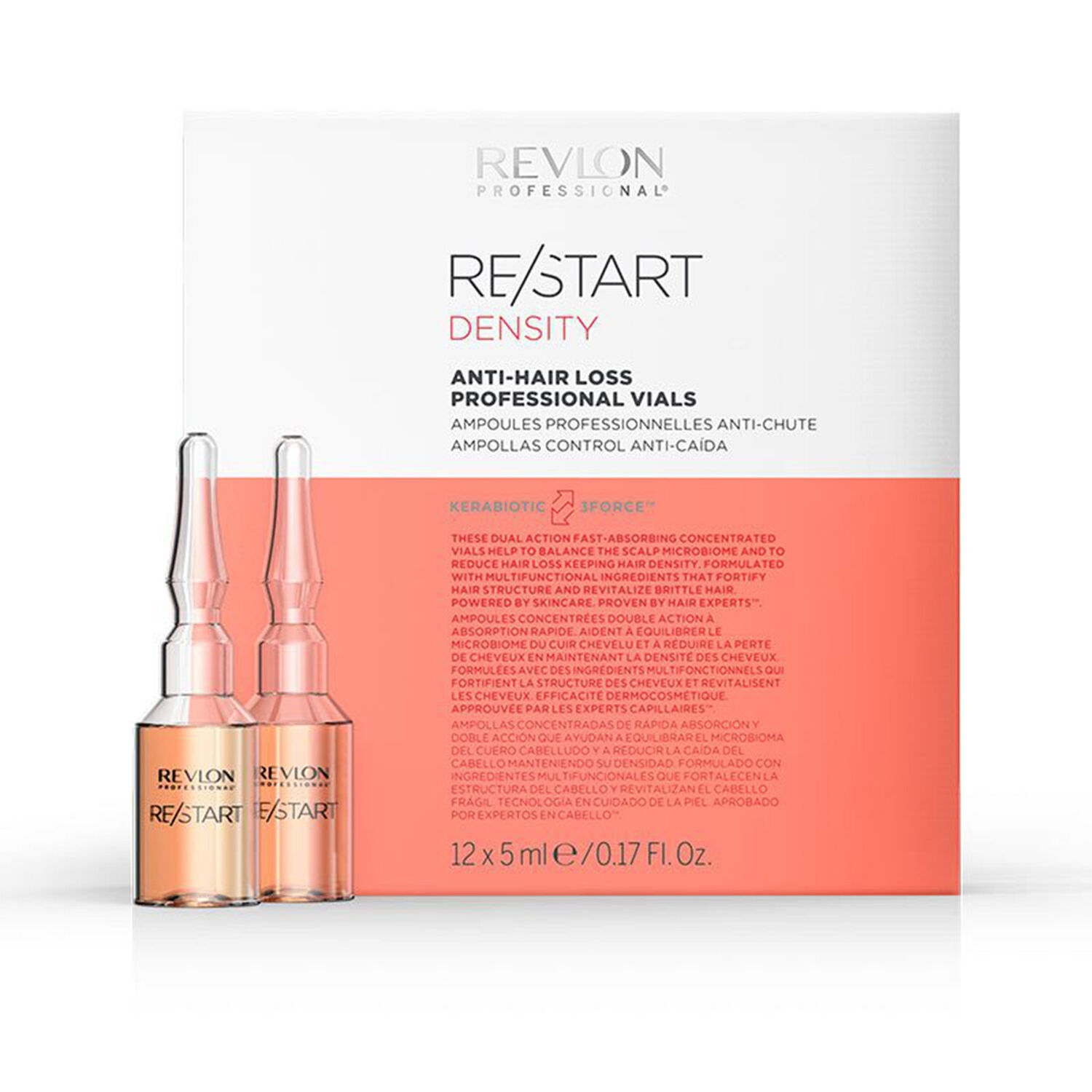 Revlon Re/start- Ampollas Volumen Control Anti Ca&iacute;da 5ml image number 0.0