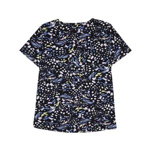 Polera Full Print Manga Corta Cuello Redondo Mujer Lesage