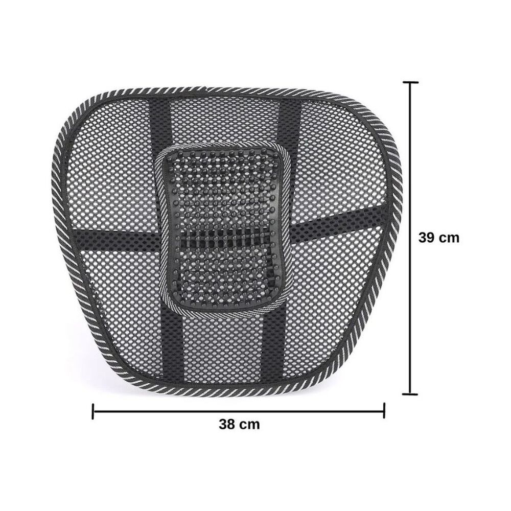 Respaldo Soporte Lumbar De Malla Para Asiento Auto Silla Oficina image number 3.0