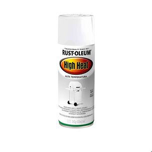 Pintura En Aerosol Alta Temperatura 340grs Blanco Mate - Rust Oleum