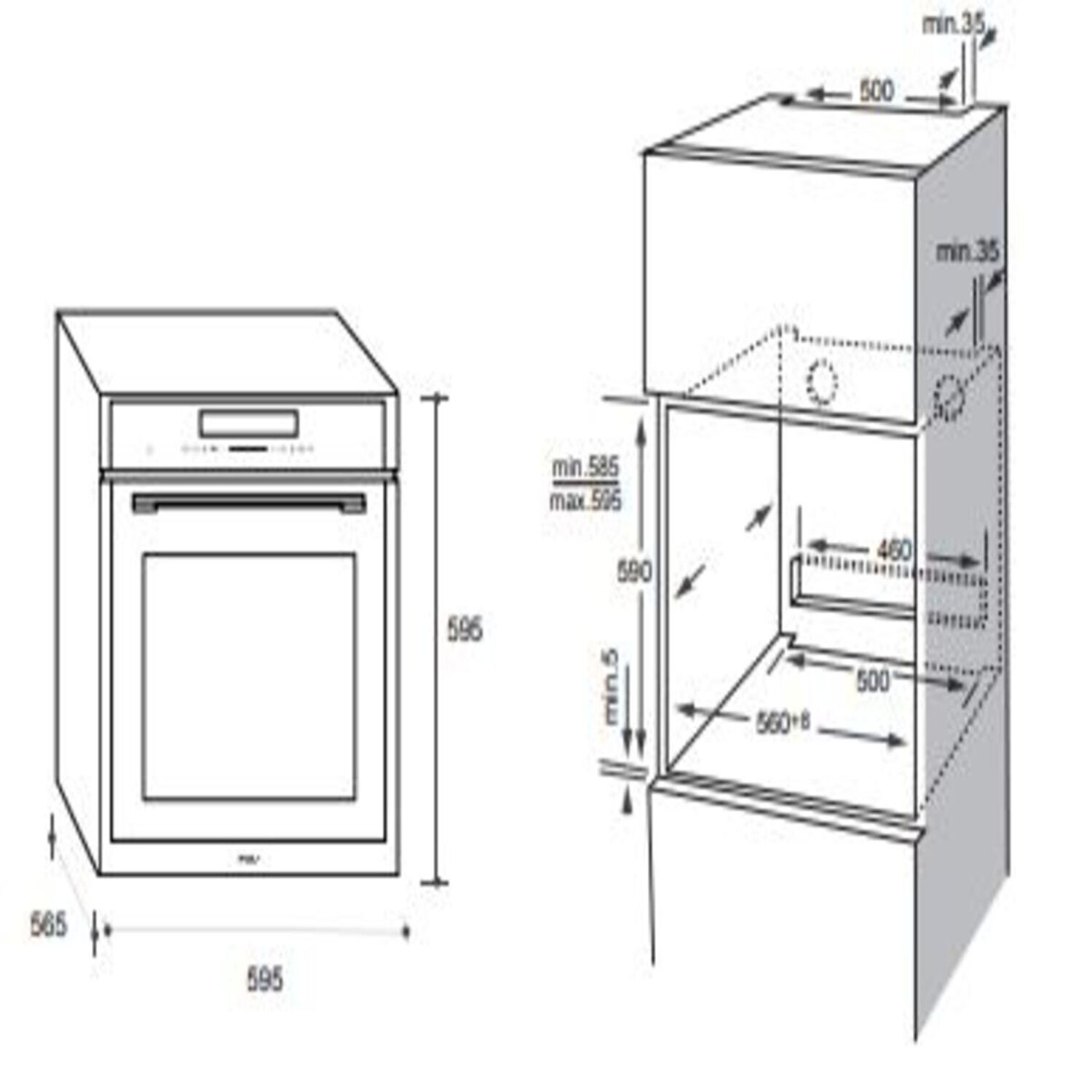 Horno Empotrado Prestige 72 Lts Fdv image number 5.0