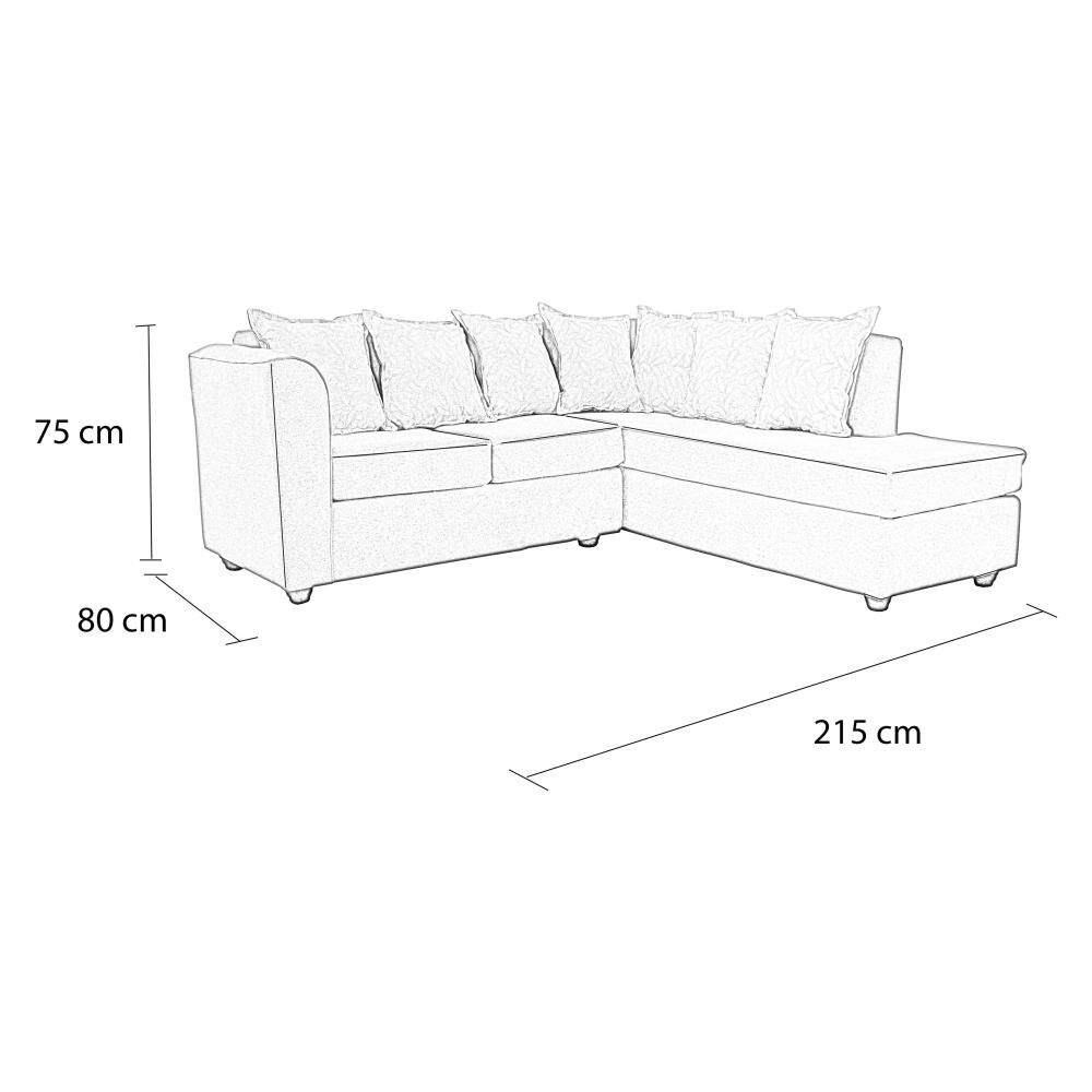 Sofa Seccional Elegant Detail Brooklyn image number 1.0