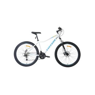 Bicicleta Totem Mtb Aro 27.5*17 Skyblue Color Blanco