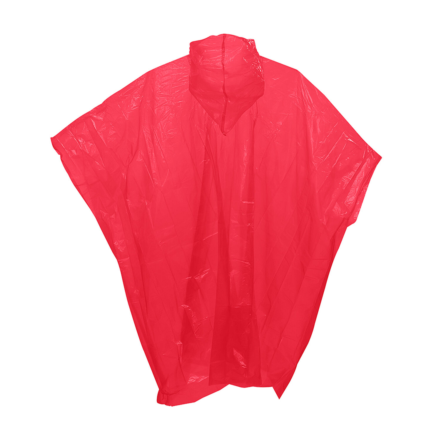 Poncho De Emergencia Biodegradable Alaska Rojo image number 2.0