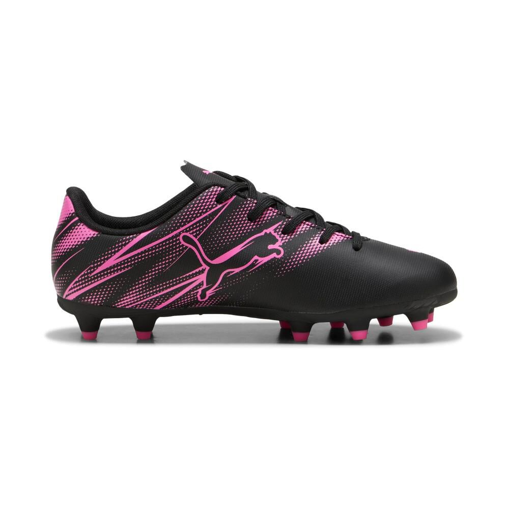 Zapato De Fútbol Unisex Puma Attacanto Fg/ag Jr Negro image number 3.0