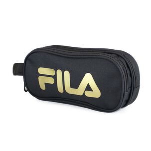 Pack Fila Mochila 16lts Urbanix + Estuche Neceser Spark Negro-gold