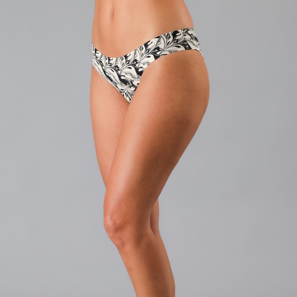 Pack 3x Bikini Microprint Bonded Flores image number 1.0