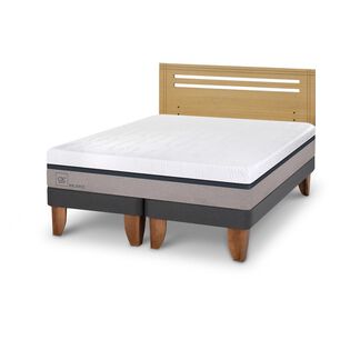 Cama Europea Cic Balance / 2 Plazas / Base Dividida + Respaldo