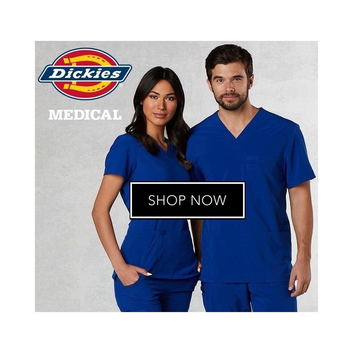 Polera Clinica Estampado Dickies Hombre Royal Blue image number 4.0