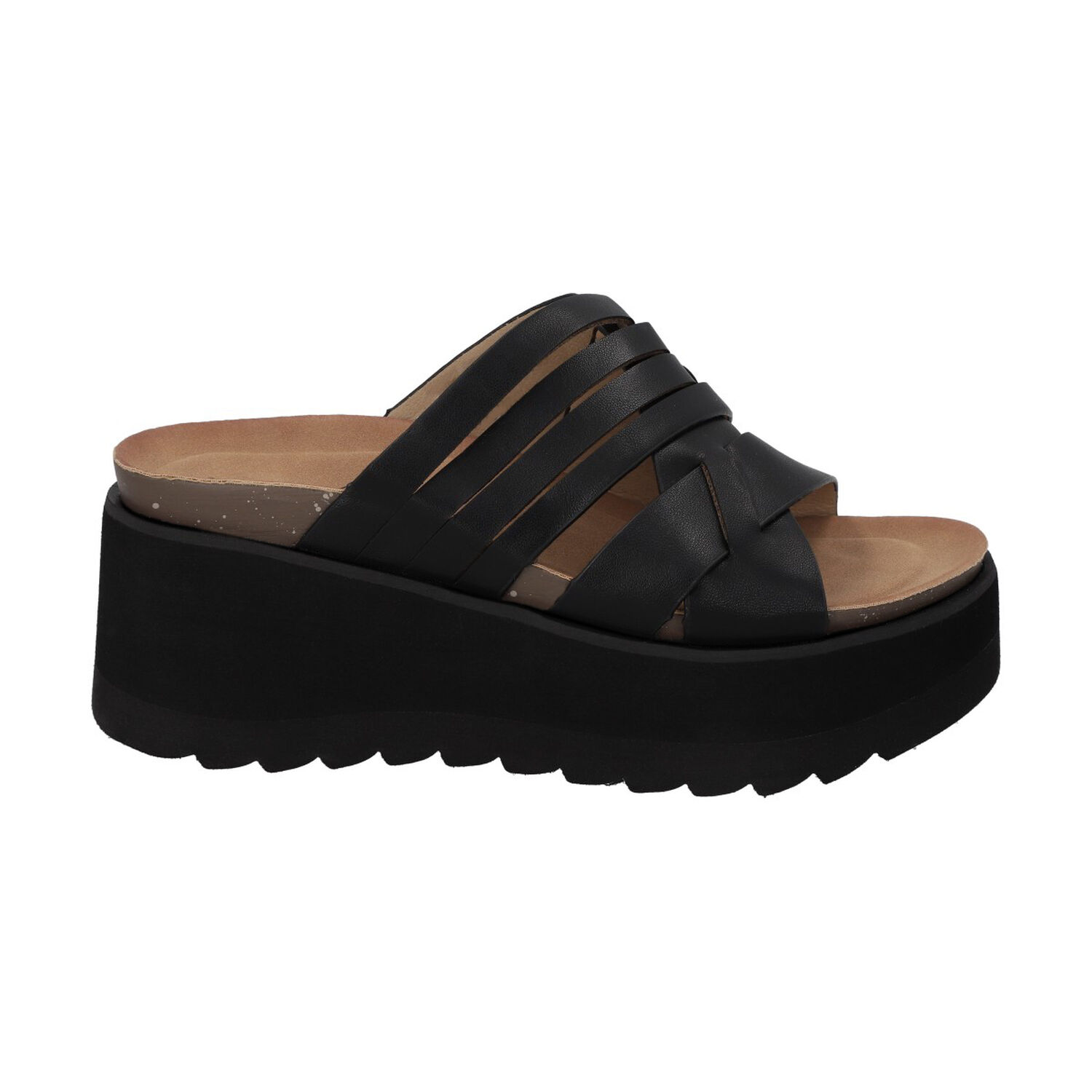 Sandalia Mujer Negro Emilia Police image number 0.0