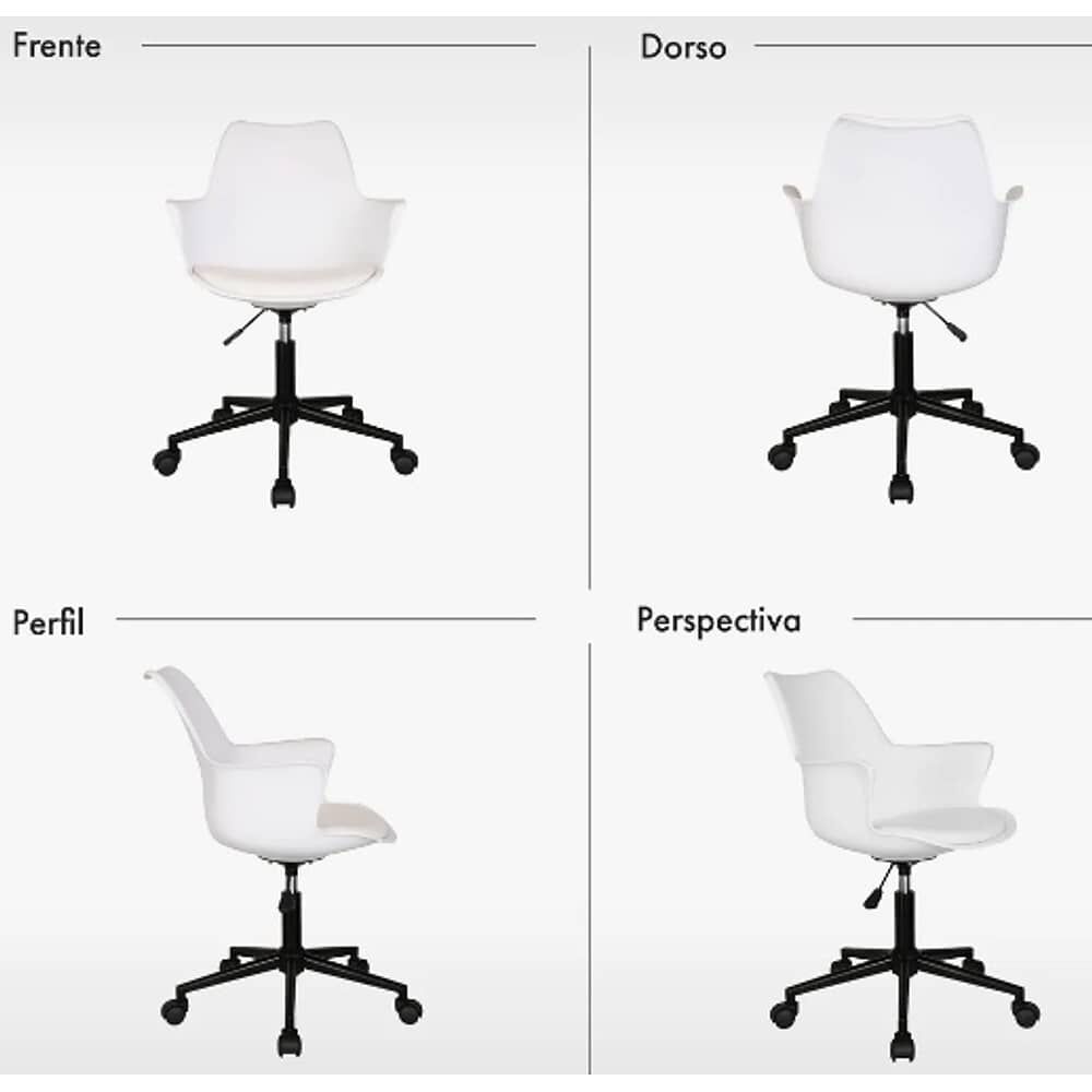 Silla De Oficina Escritorio Ejecutiva Set X2 image number 4.0