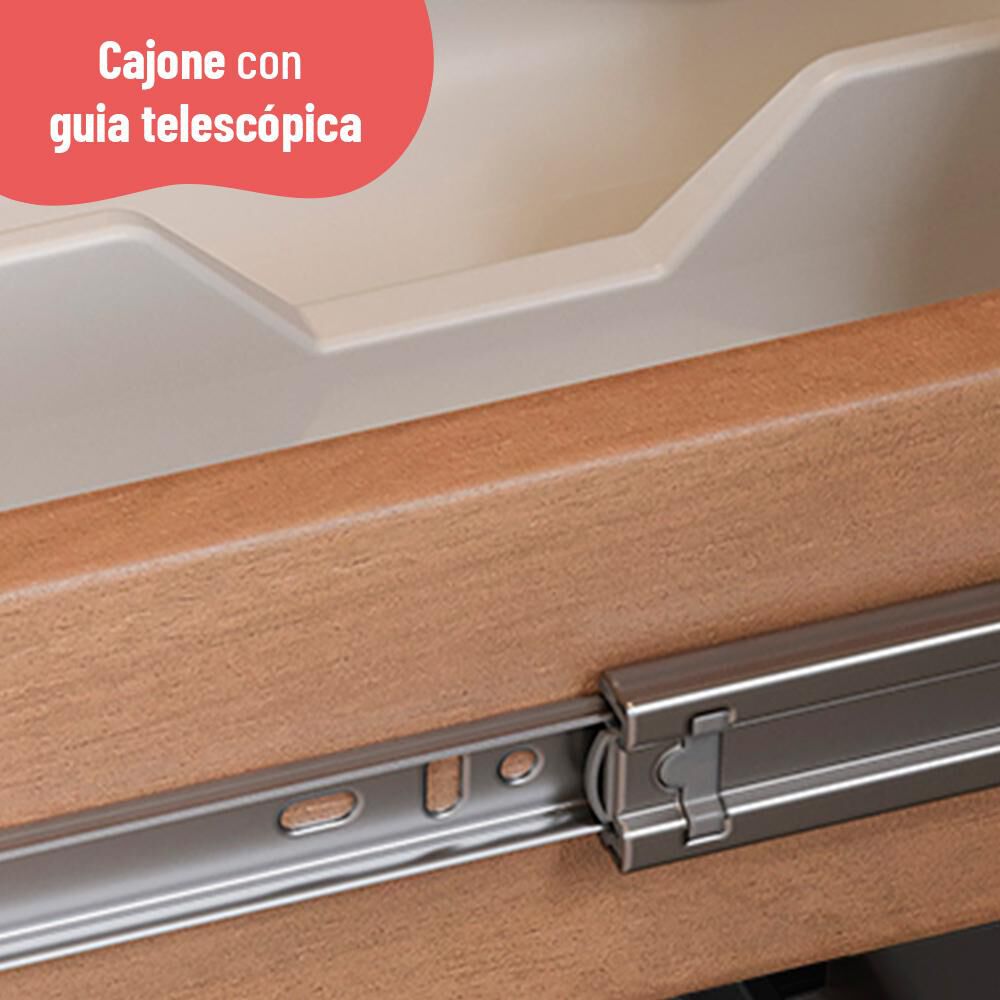 Mueble De Cocina Roca Macadamia / 2 Puertas / 3 Cajones image number 4.0