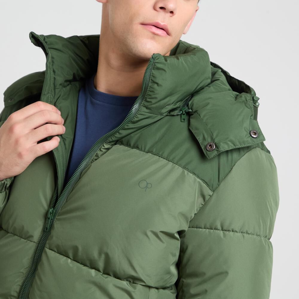 Parka Lisa Slim Cuello Alto Hombre Ocean Pacific image number 4.0