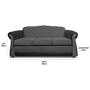 Sof&aacute; Elegant Marsella / 3 Cuerpos