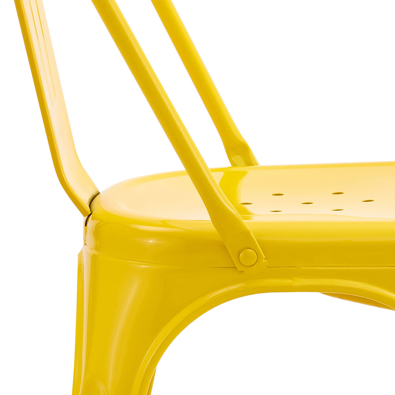 Pack De 4 Silla Metal Tolix Amarillo image number 6.0