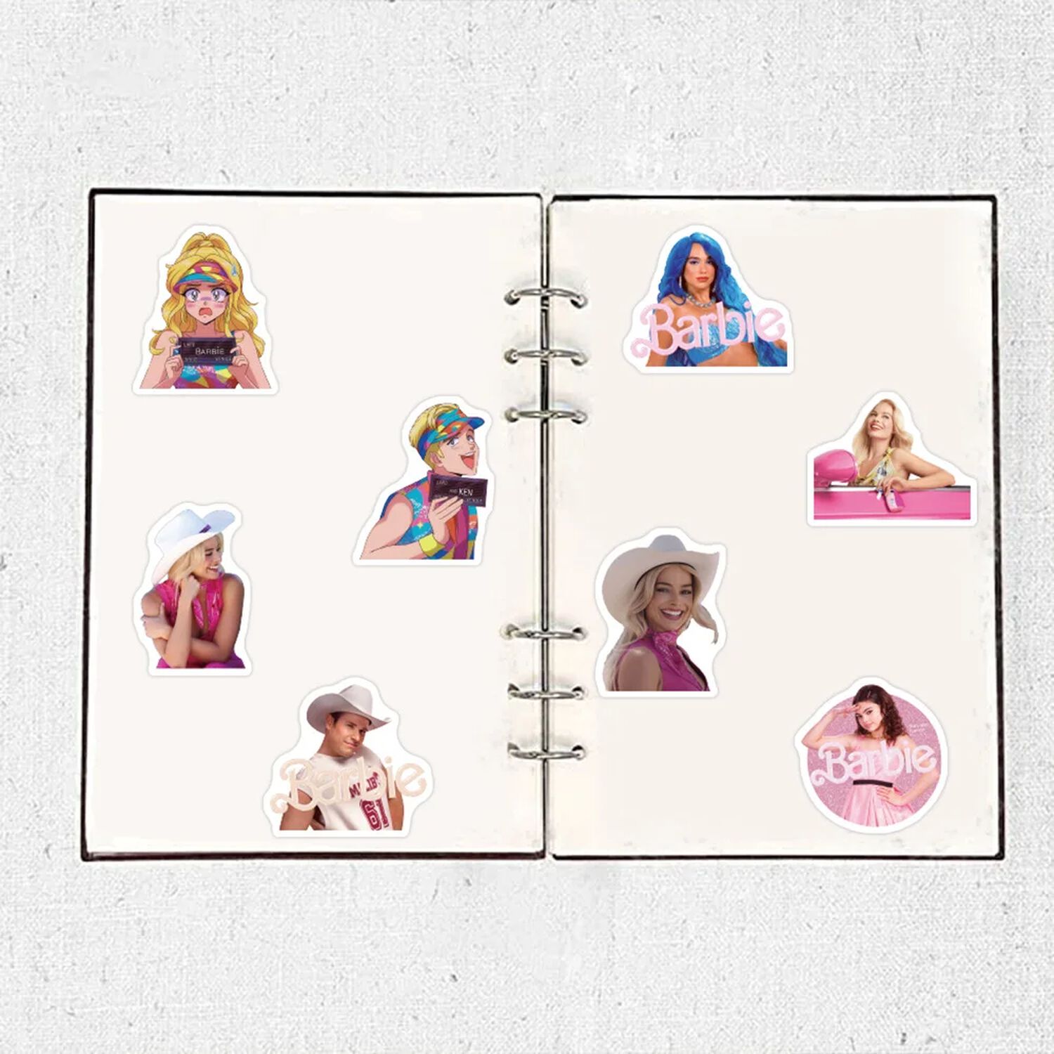 Stickers Adhesivos De Barbie Pelicula (50 Unidades) image number 3.0