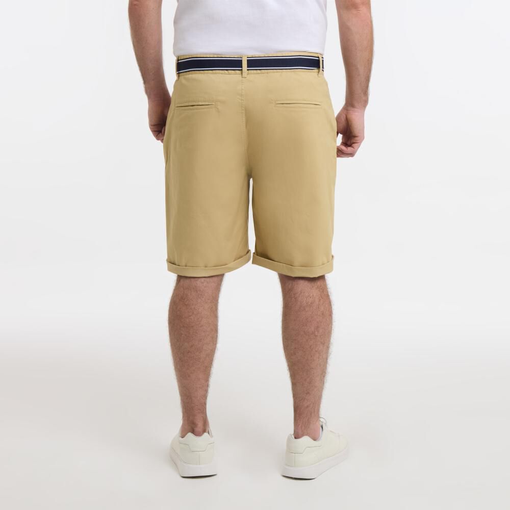 Bermuda Liso Tiro Medio Regular Hombre The King's Polo Club image number 3.0