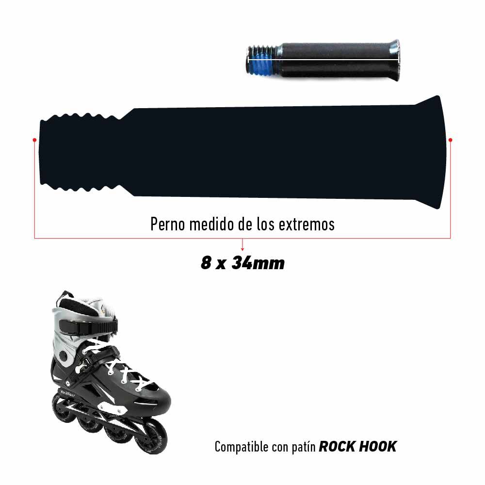 Set De 8 Pernos Para Patines Rock image number 3.0