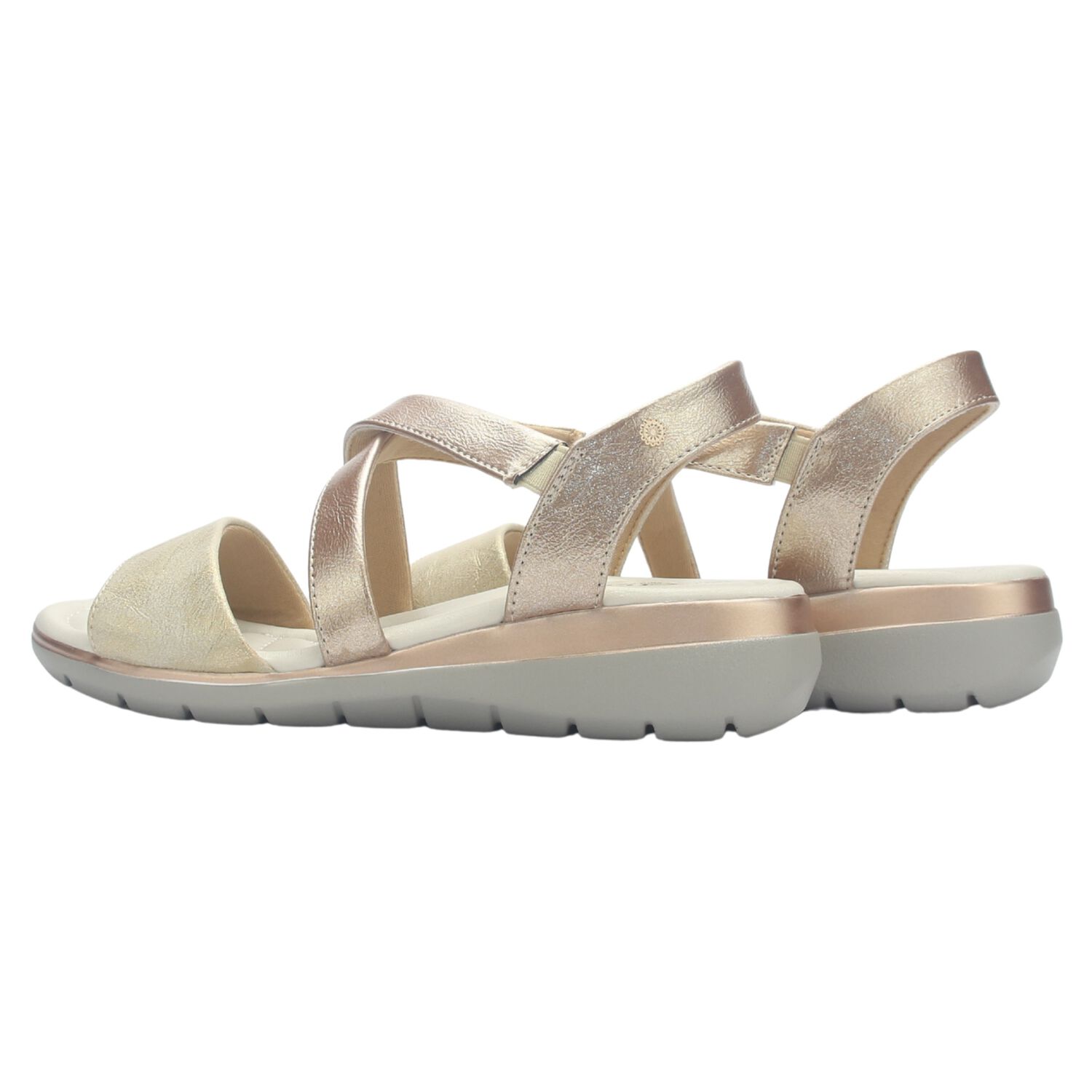 Sandalia Mujer Chalada Floro-6 Dorado Casual image number 7.0