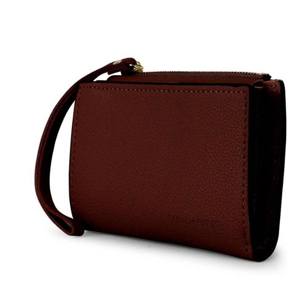 2 Billeteras De Mujer Adara Negra Y Café Carven image number 4.0