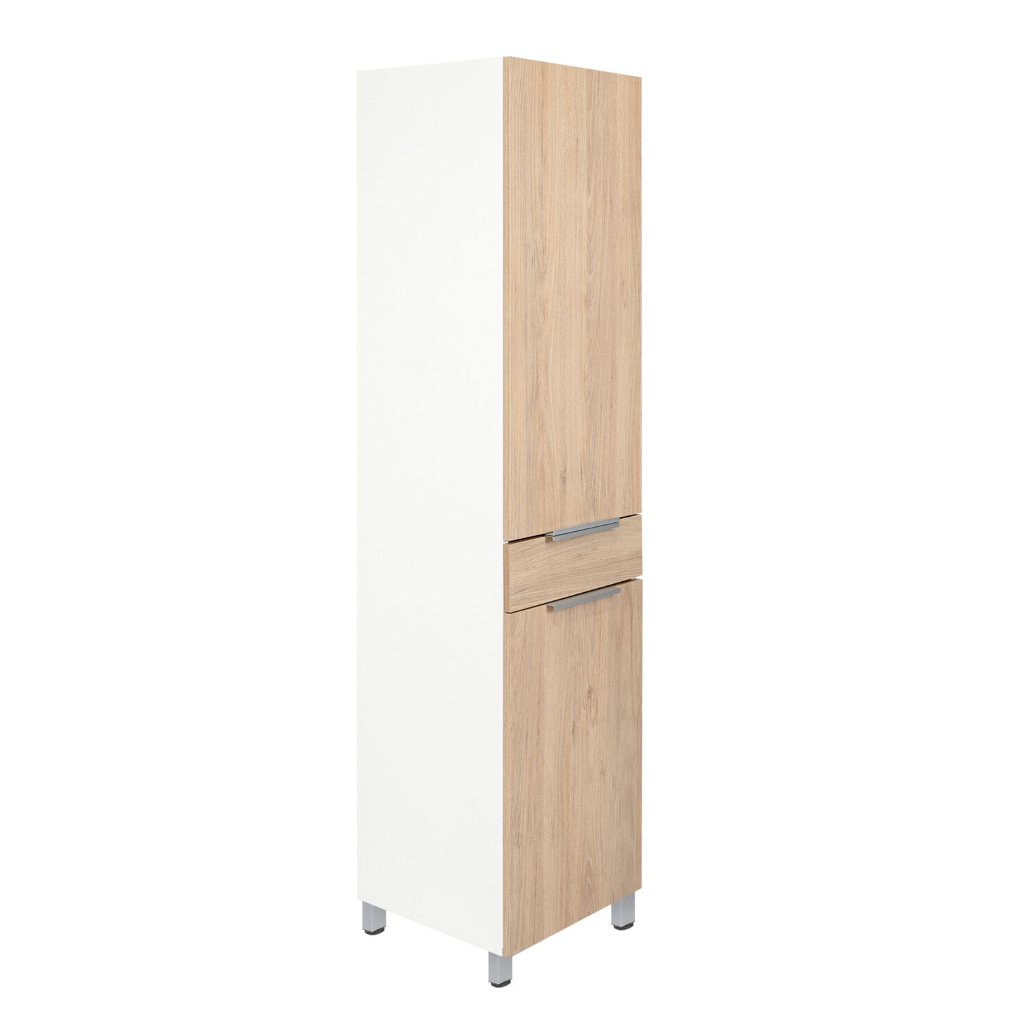 Mueble Alacena 2 Puertas 1 Cajon Fm-011c- Caf&eacute; Claro image number 0.0