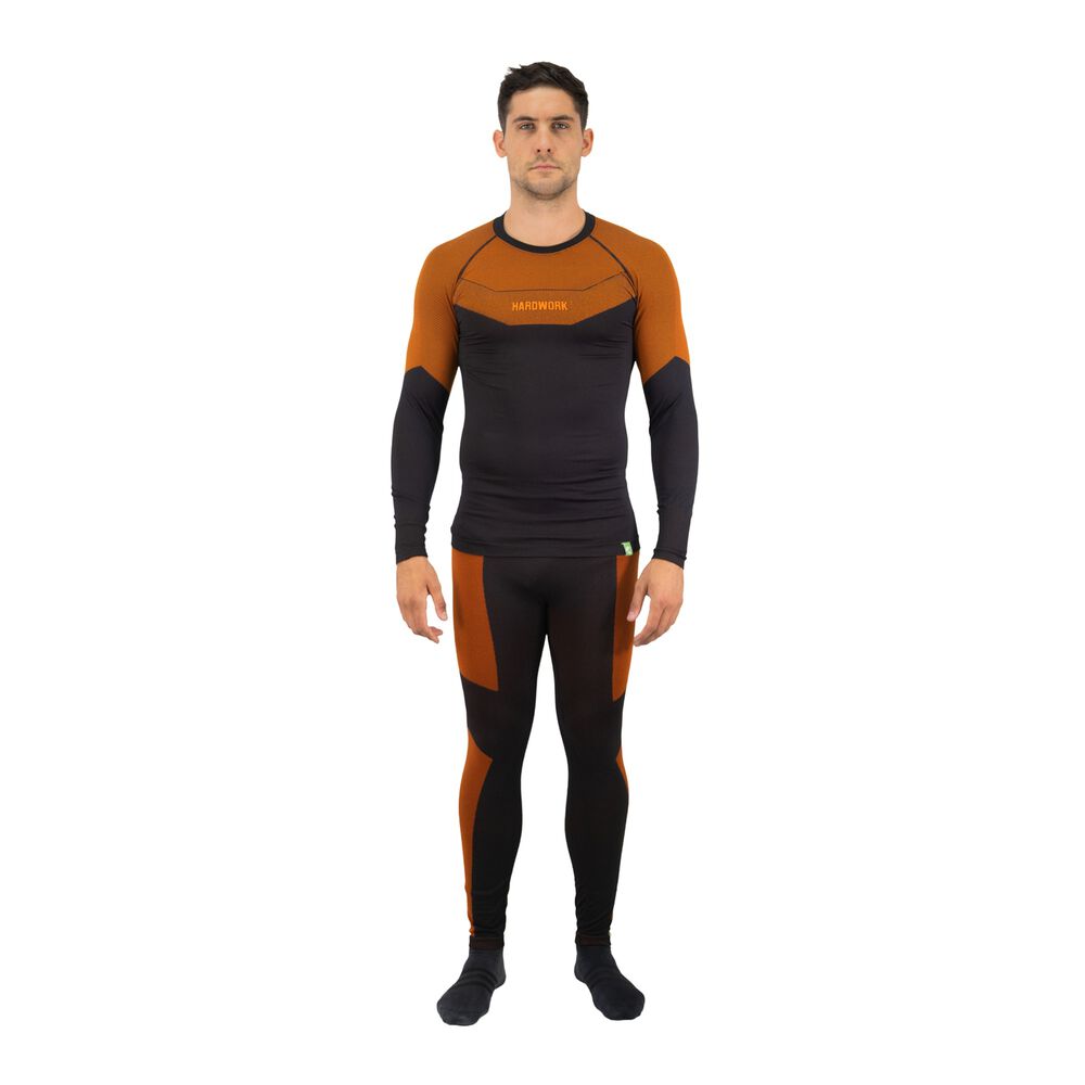 Conjunto Primera Capa Hw Ecopper Hombre Black image number 0.0