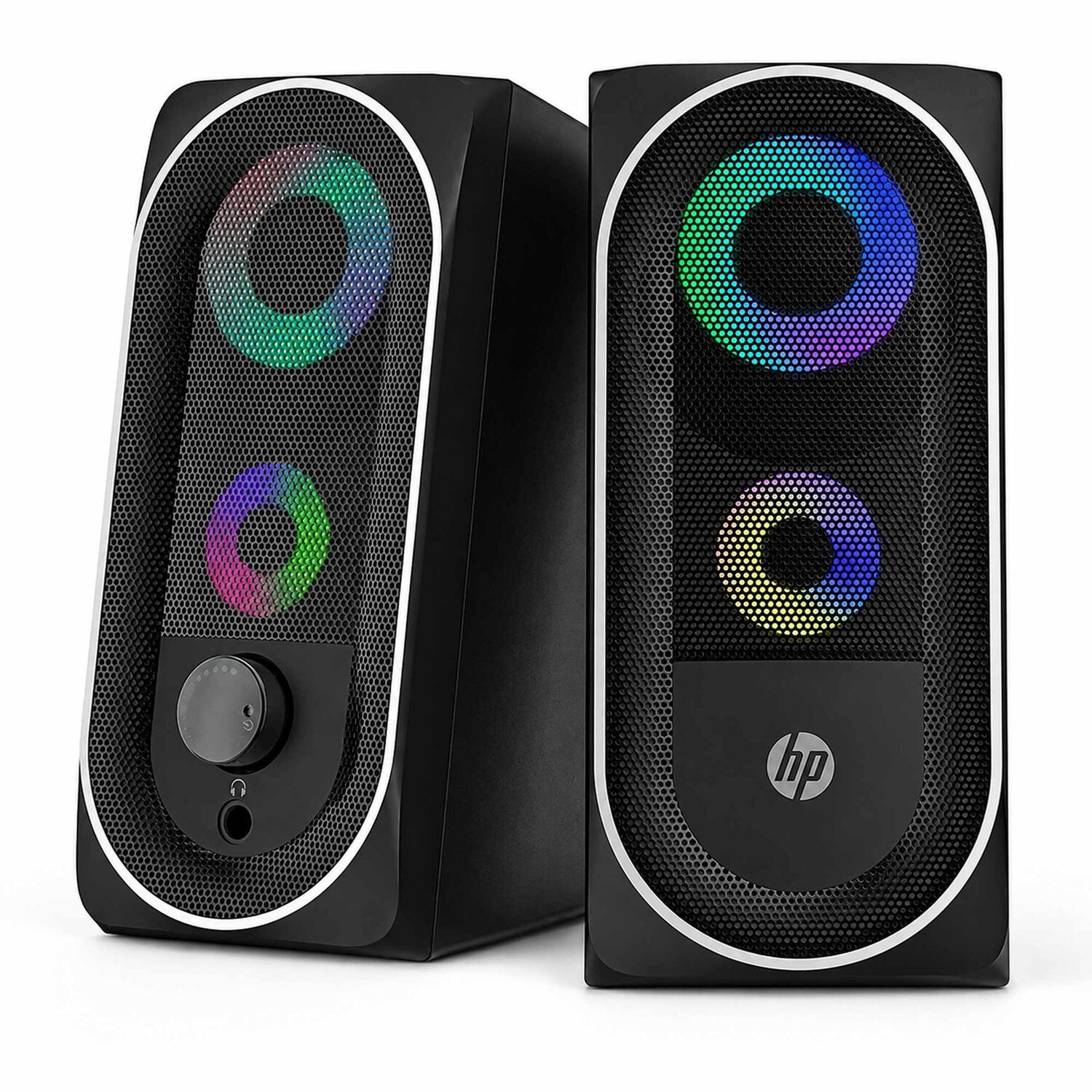 Parlante Usb Hp De 6w Est&eacute;reo Con Iluminaci&oacute;n Rgb Dhe-6001 image number 3.0