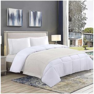 Piecera Tejido Gofre De Algodon-lino 2 Plazas