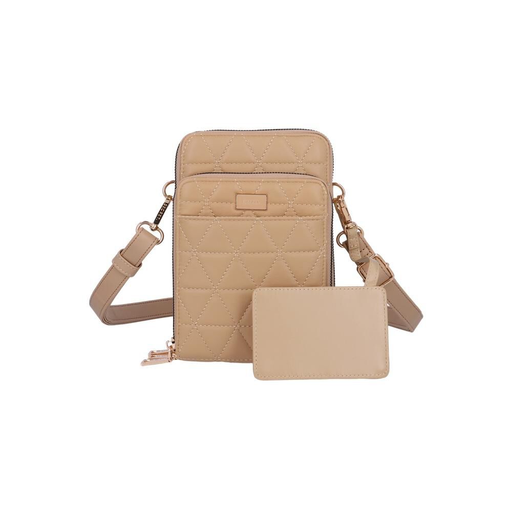 Portacelular Secret Catania St6 Xl Beige image number 0.0