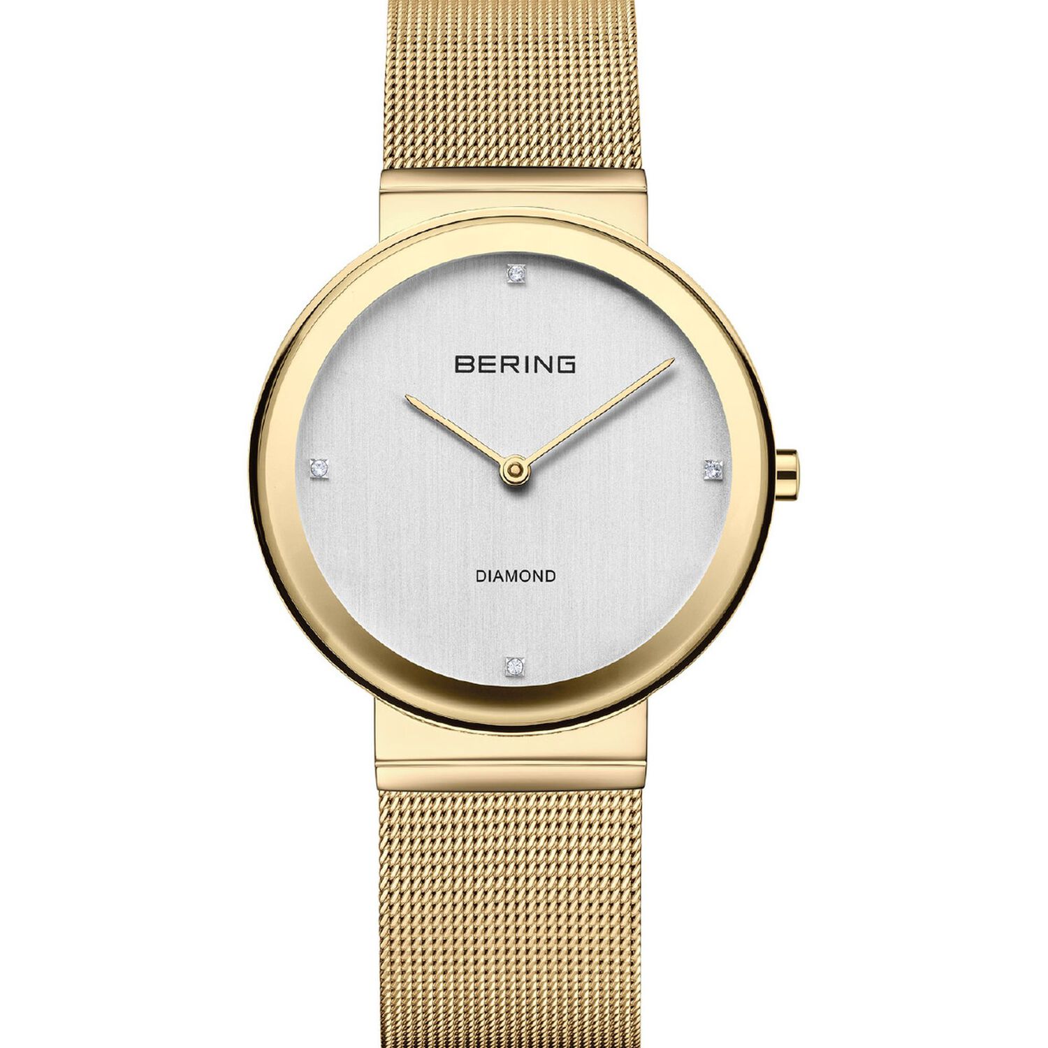 Reloj An&aacute;logo Mujer Bering Dorado 10135-334 image number 0.0