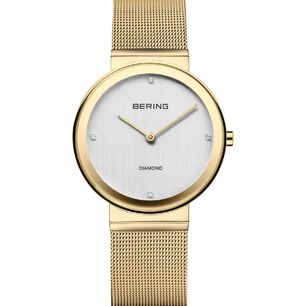 Reloj An&aacute;logo Mujer Bering Dorado 10135-334