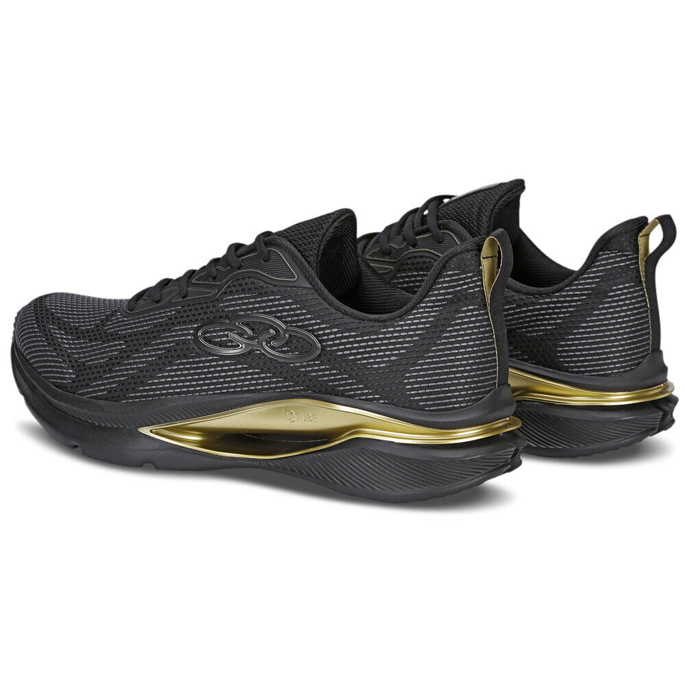 Zapatilla Hombre Lusion Negro/dorado Olympikus image number 3.0