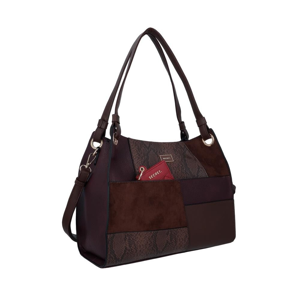 Cartera De Hombro Secret Cracovia St6 L Caf&eacute; image number 5.0