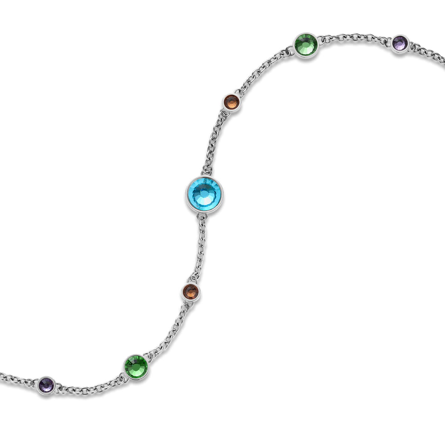 Pulsera Bering 652-17-180 Plateado image number 1.0
