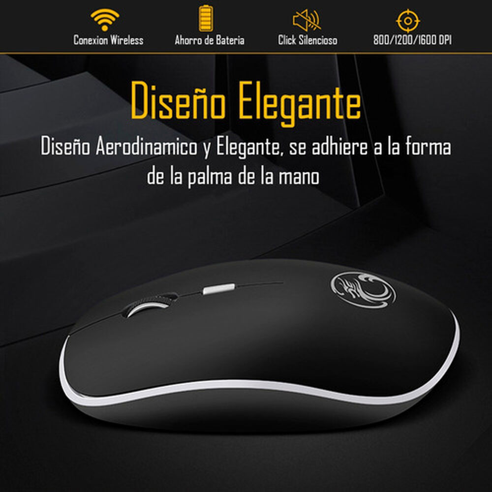 Mouse Inalambrico Premium Usb Imice G-1600 Para Teletrabajo image number 2.0