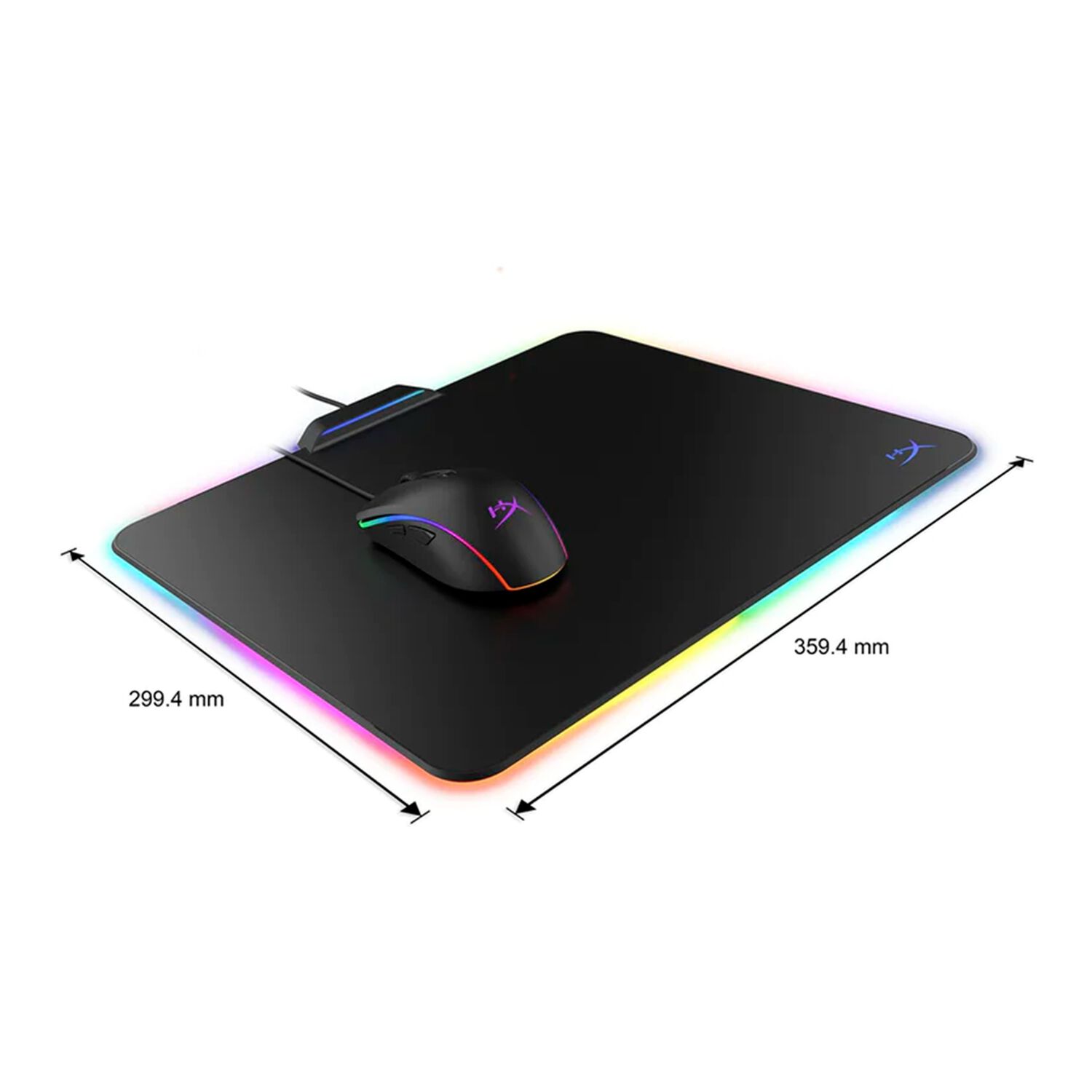 Mouse Pad Gamer Hyperx Fury Ultra Rgb 360x300x5mm Hx-mpfu-m image number 4.0