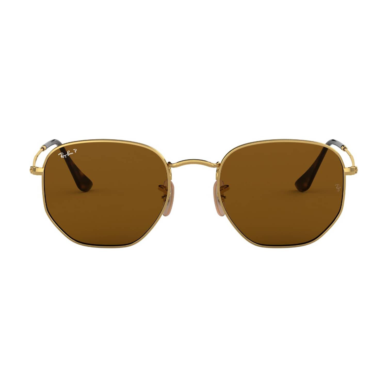 Lentes De Sol Hexagonal Brown Polarizados Ray-ban image number 0.0