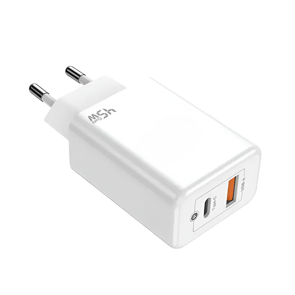 Cargador Pared 45w Gan Pd Type-c + Usb Tecmaster Sec 200540 image number 2.0