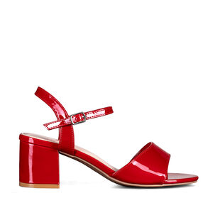 Sandalia Casual Taco Roja Mujer Weide Gh64 Sandalia Casual Taco Roja Mujer Weide Gh64