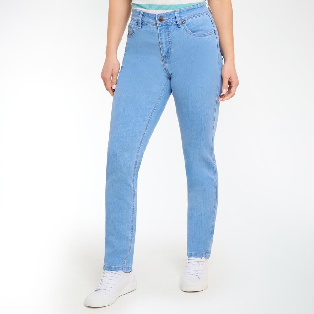 Jeans Tiro Medio Skinny Mujer Geeps image number 2.0