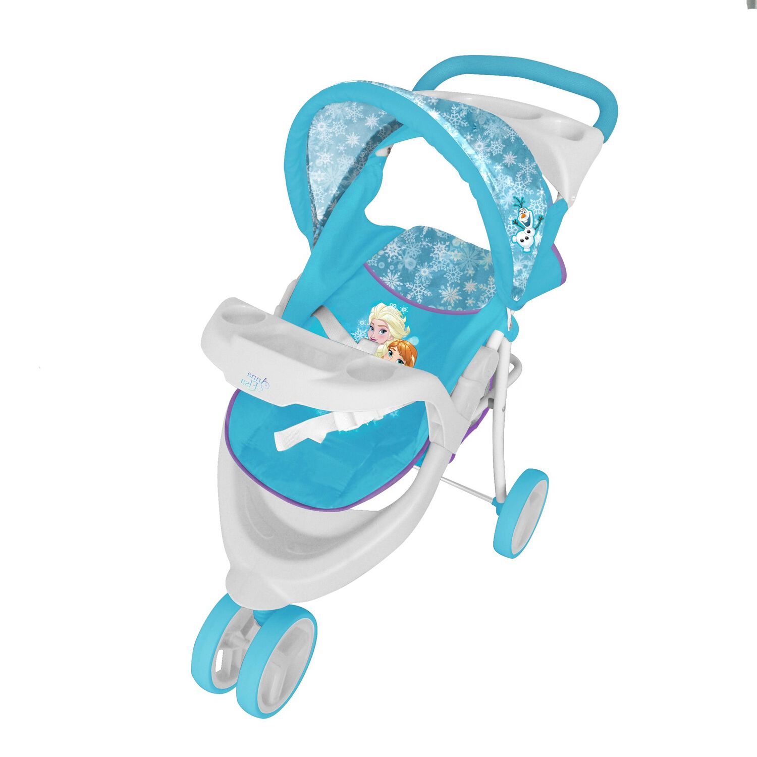 Coche Travel Jogger De Juguete Para Mu&ntilde;eca Frozen Disney image number 4.0
