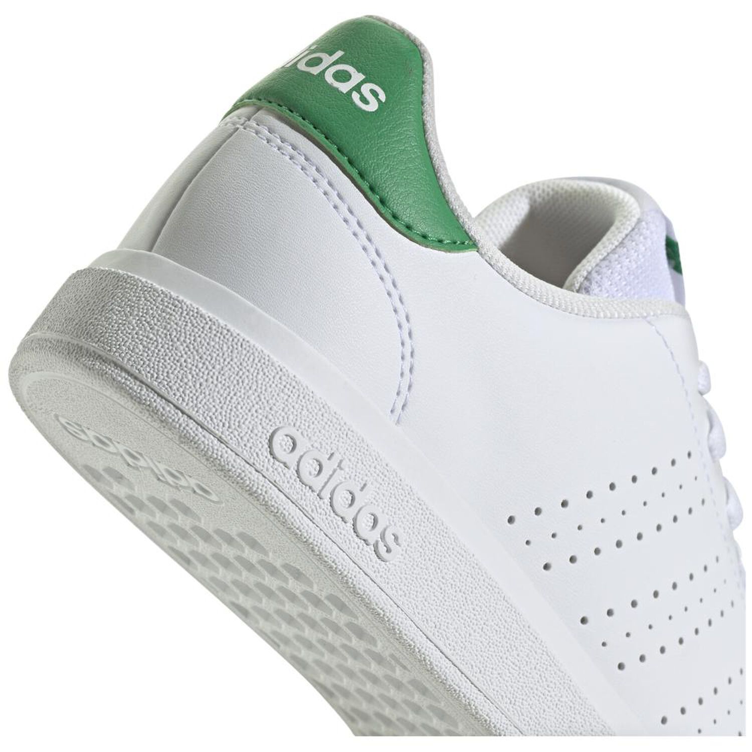 Zapatilla Urbana Unisex Adidas Advantage Base 2.0 Blanco image number 7.0